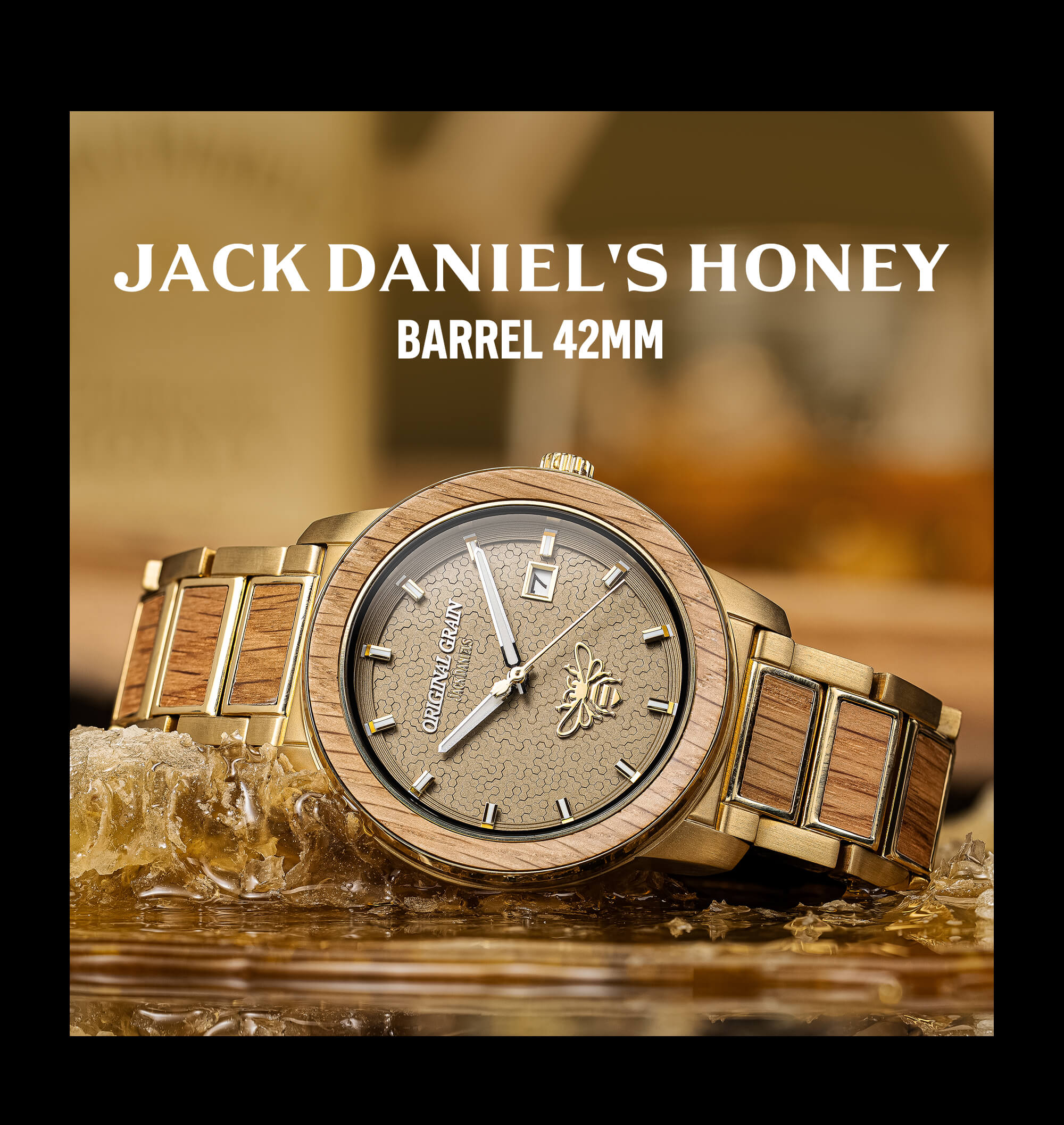 Jack Daniel's Honey Barrel 42mm