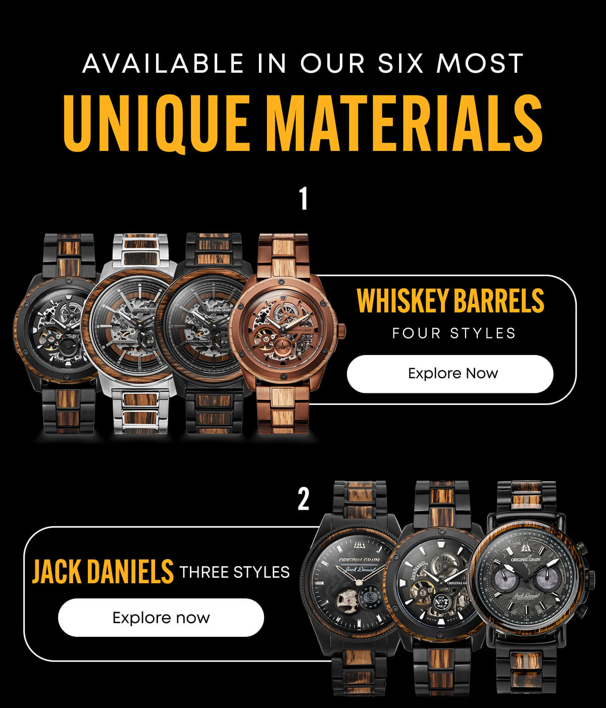 Our Most Unique Materials