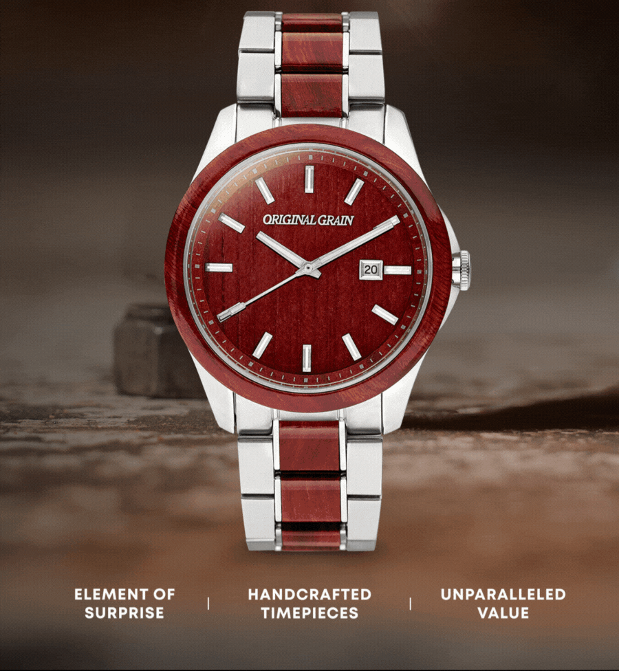Original Grain's MYSTERY WATCH FLASH DEAL