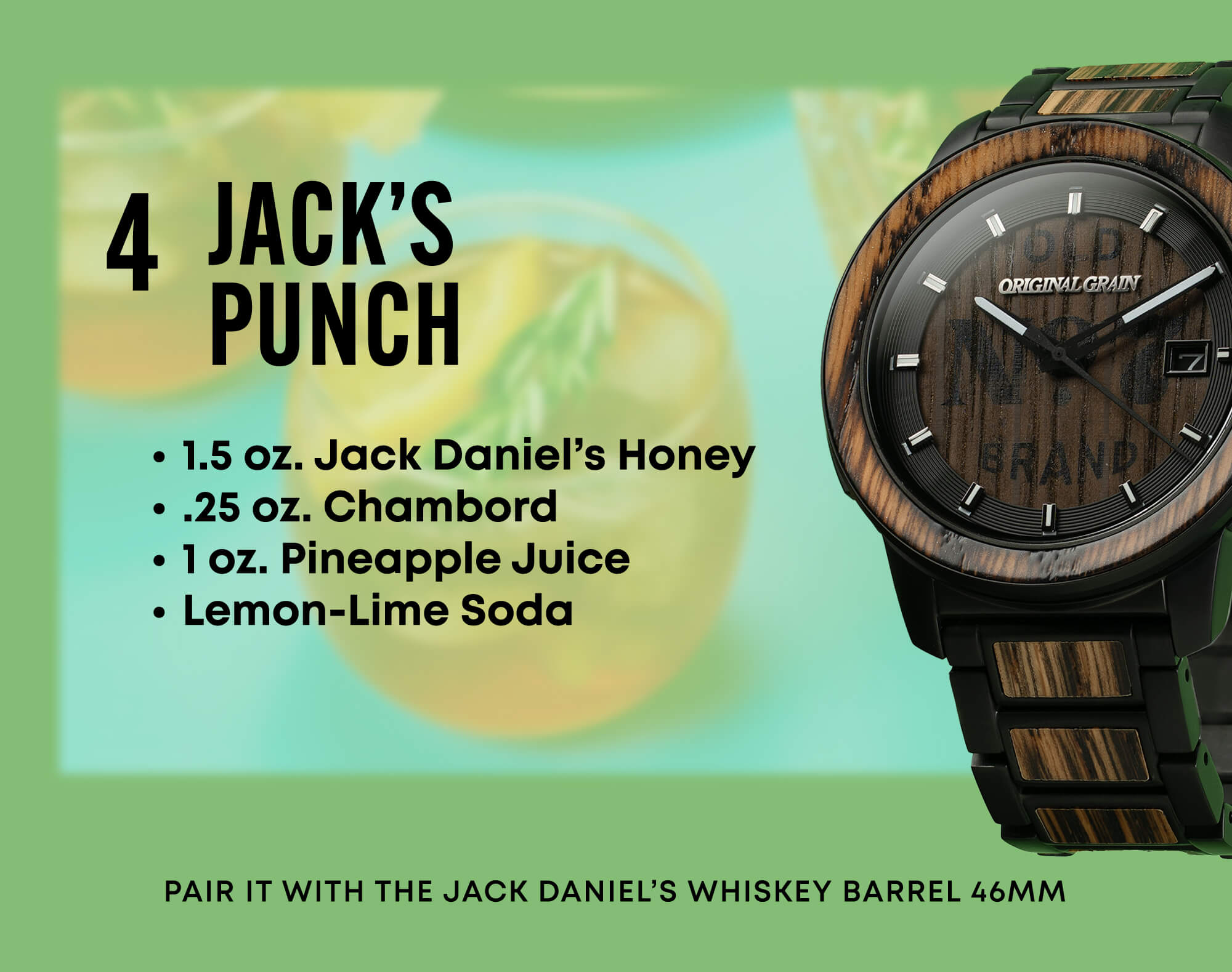 Original Grain x Jack daniel's 