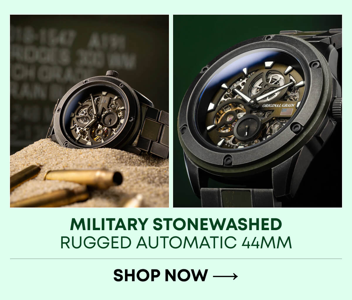 The Military Rugged 44mm