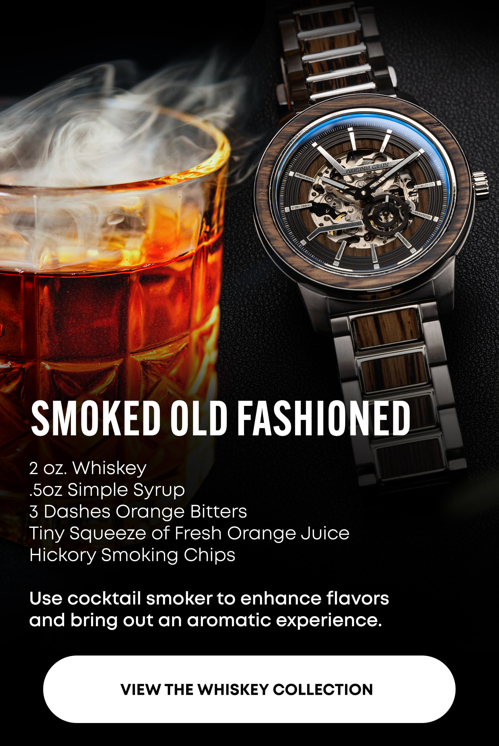 Smoked Old Fashioned