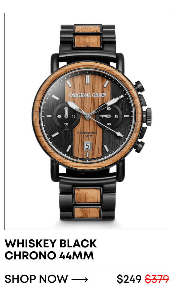 Whiskey Black Chrono 44mm 
