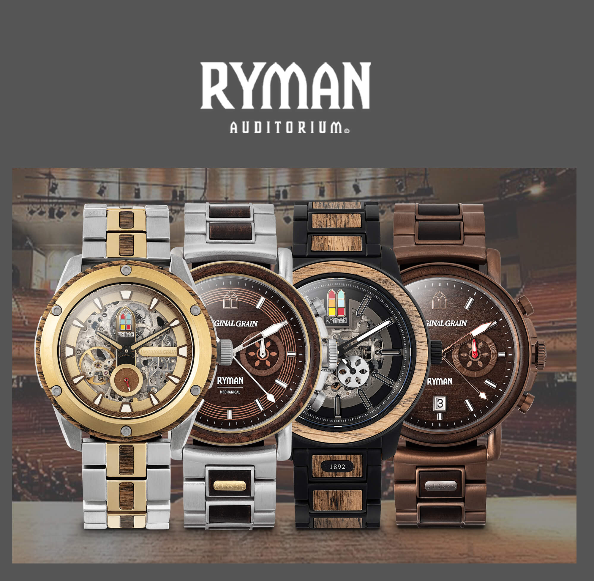 Ryman Auditorium x Original Grain 