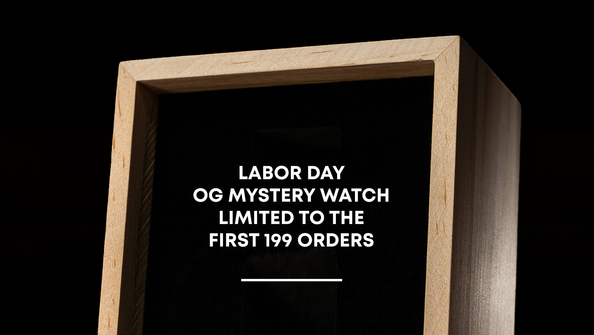 Original Grain's MYSTERY WATCH FLASH DEAL