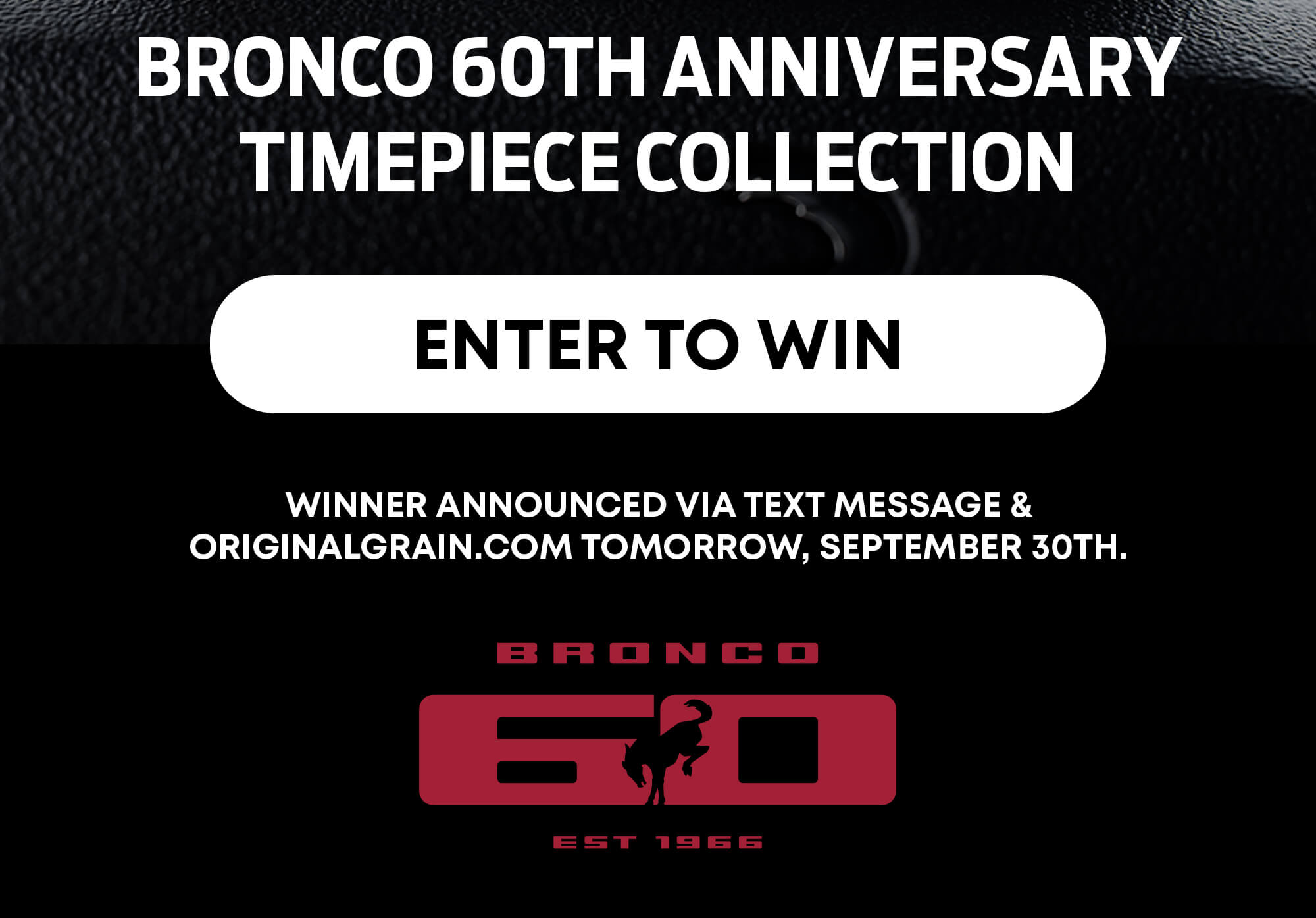60th Anniversary Timepiece Collection 