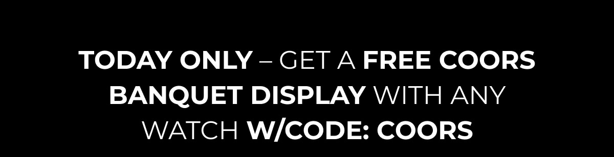 FREE DISPLAY!