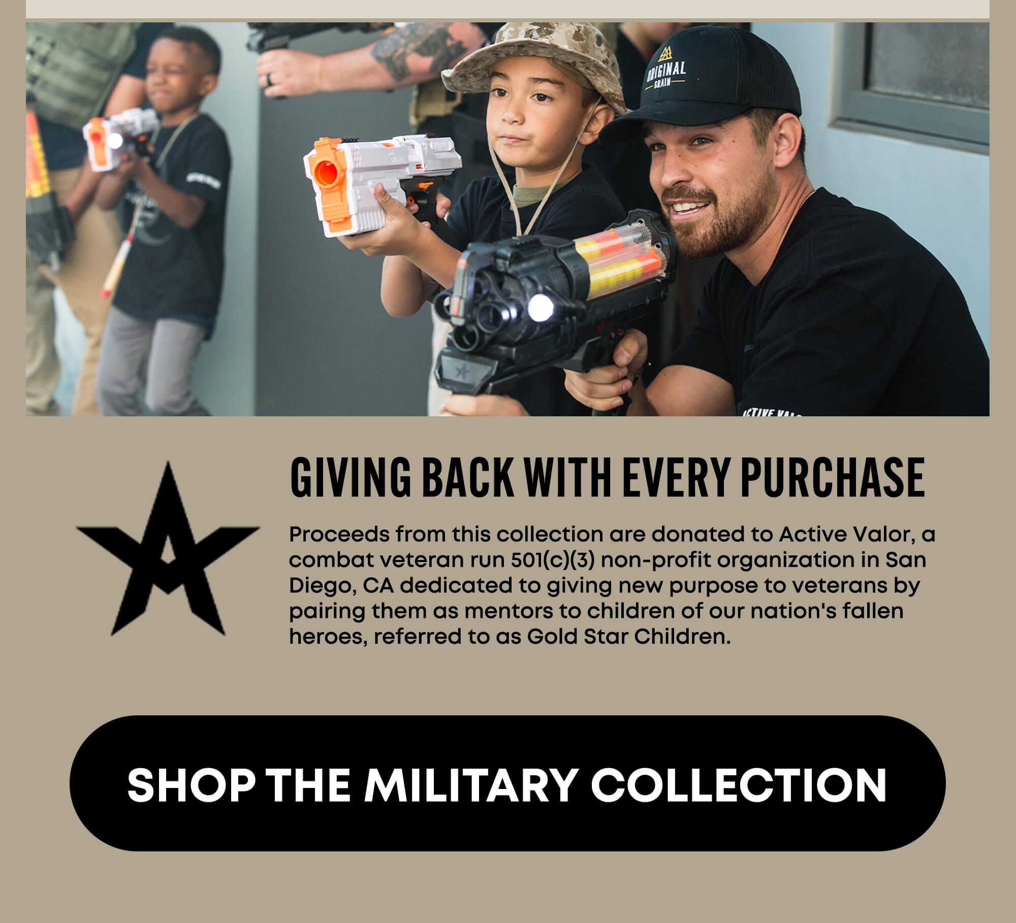 Give back with every purchase