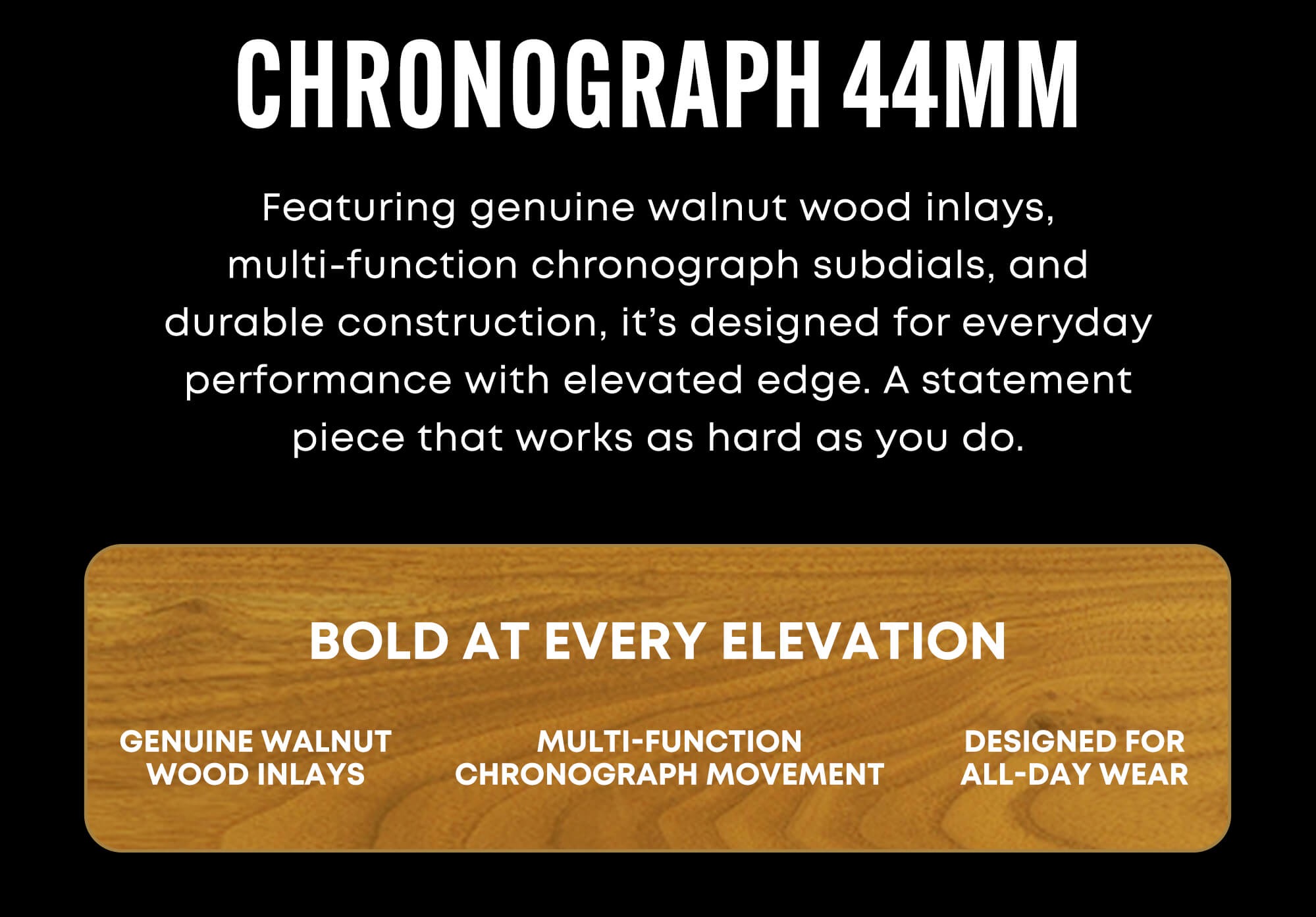 Bold at every elevation