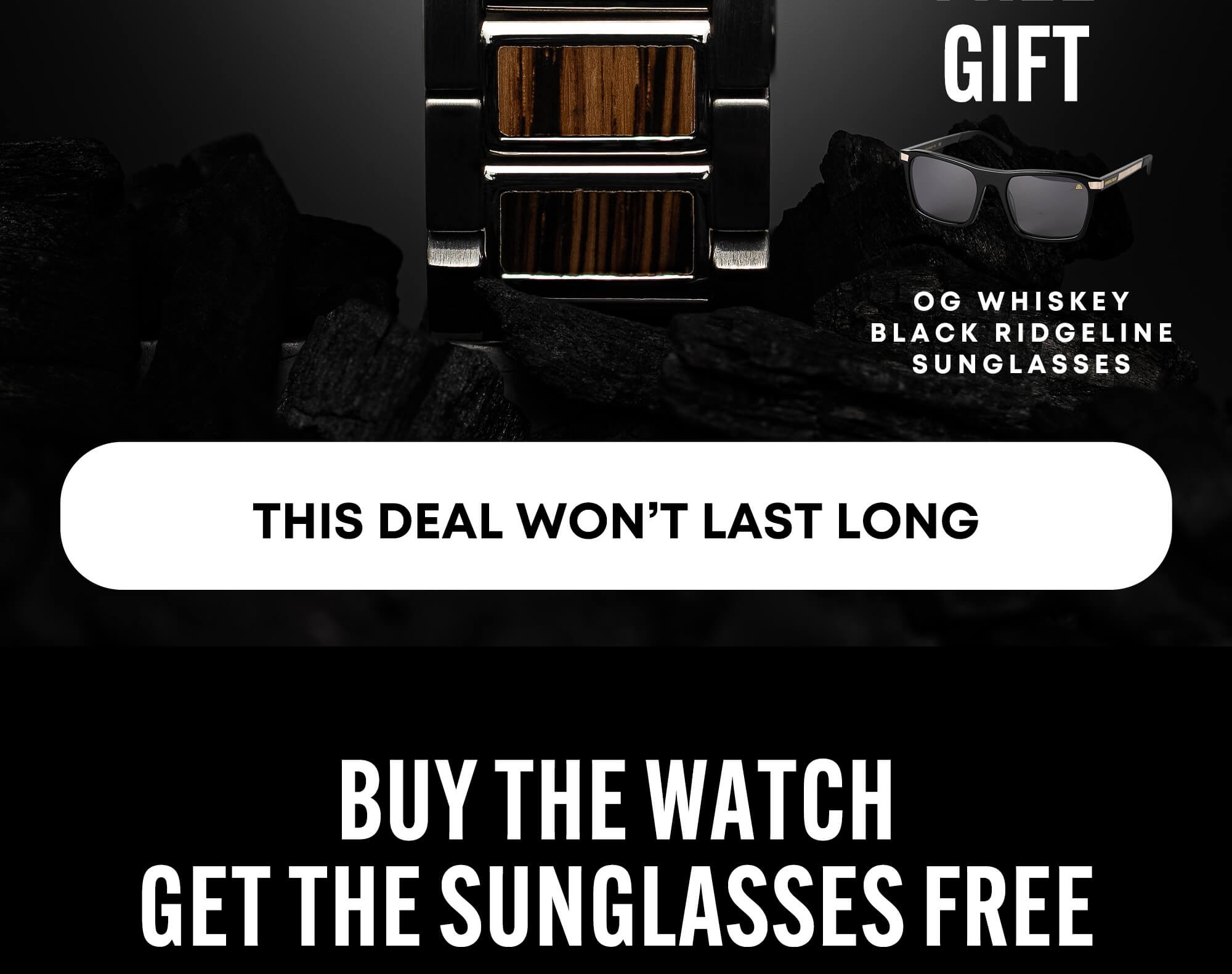 Buy The Watch Get The Sunglasses Free
