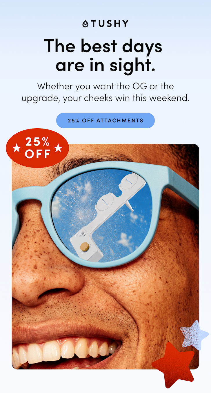 25% OFF ATTACHMENTS