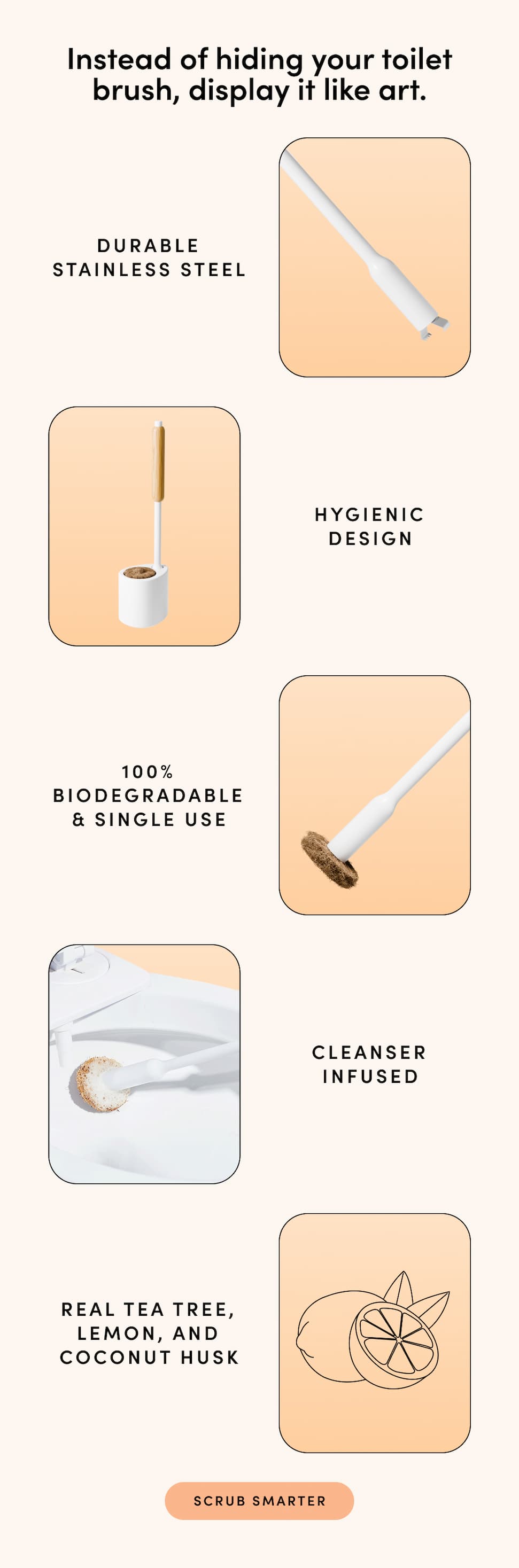 SCRUB SMARTER WITH BRUSH 2.0 SCRUB SMARTER WITH BRUSH 2.0