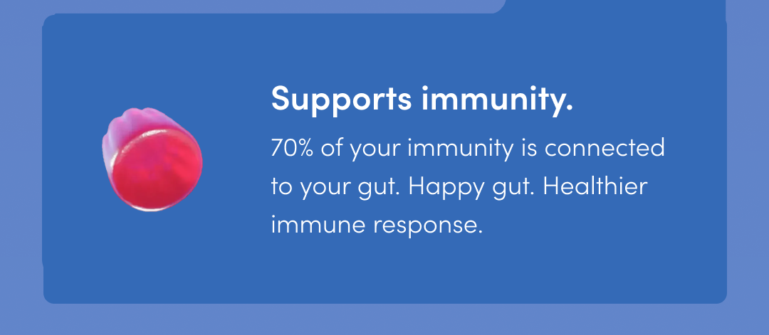 SUPPORTS IMMUNITY