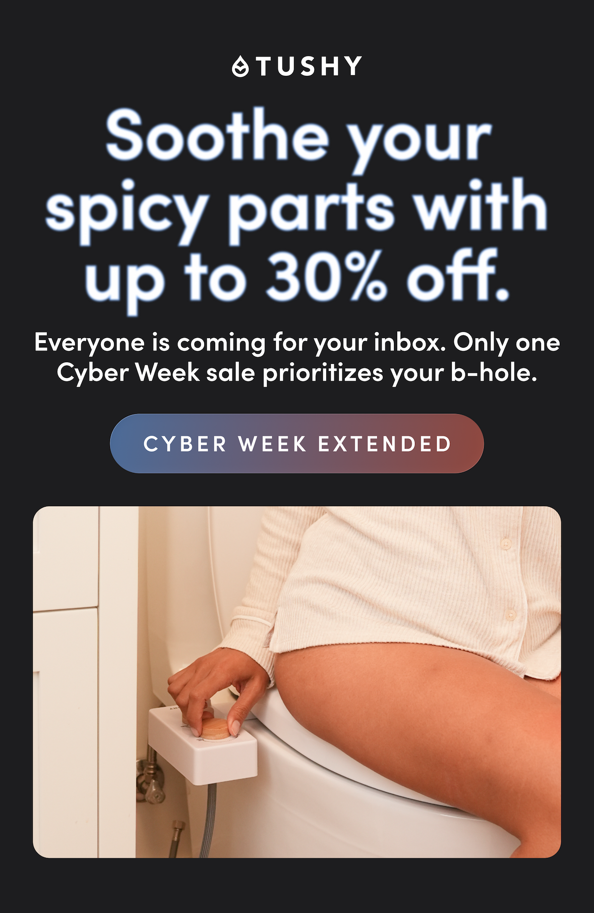 CYBER WEEK EXTENDED SALE