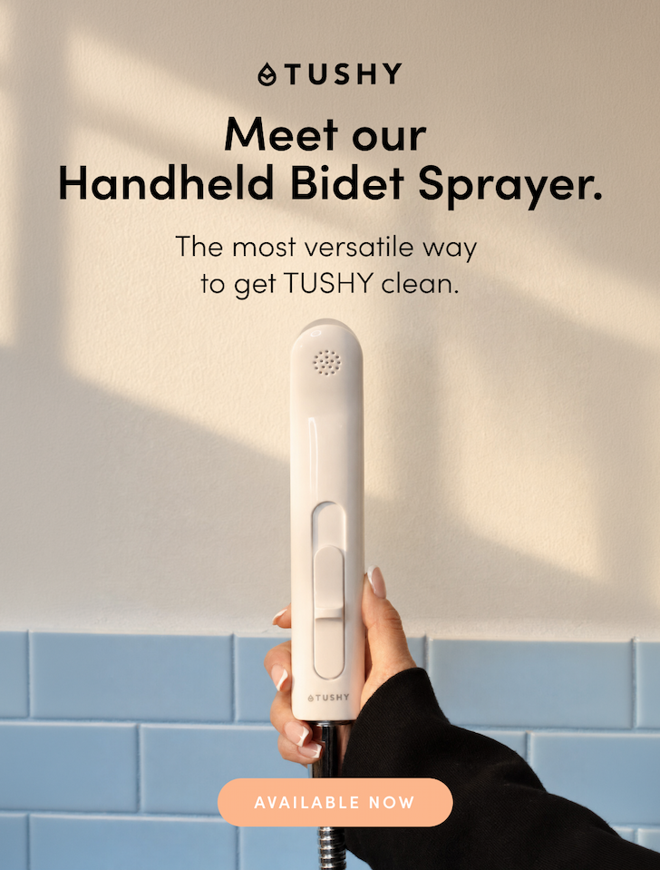 MEET TUSHY HANDHELD BIDET
