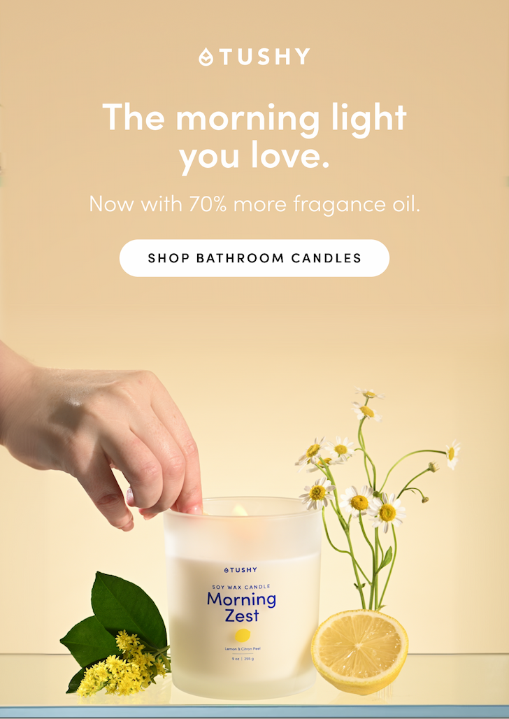SHOP MORNING ZEST BATHROOM CANDLE