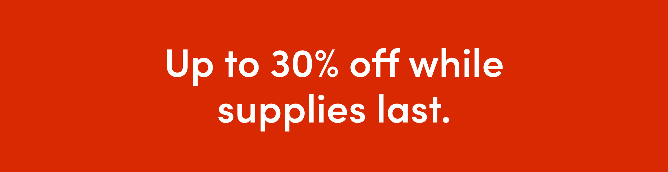 CYBER WEEK EXTENDED SALE