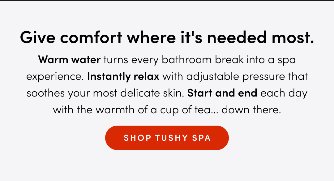 SHOP TUSHY SPA