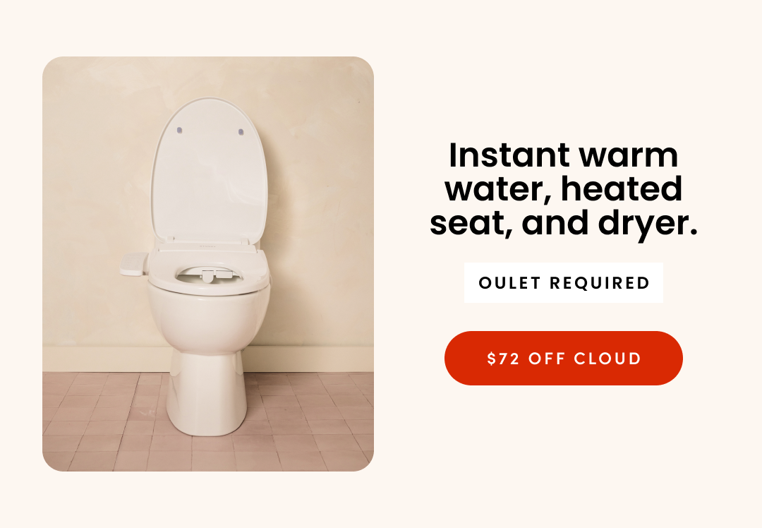 20% OFF BIDET SEATS