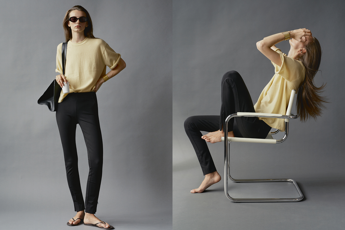 Soft, stretchy, structured, and holds up as you wear it. A miracle fabric.