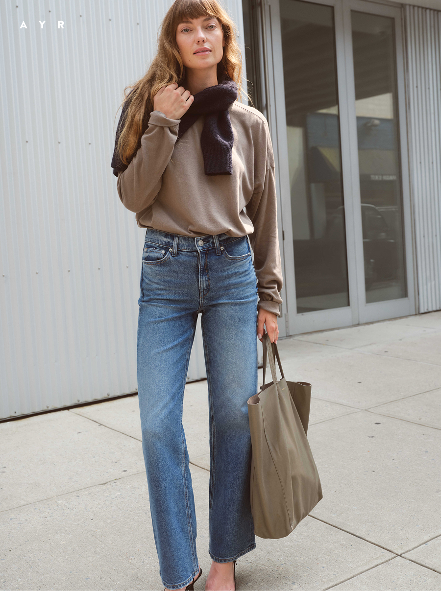 The Secret Sauce in Good Mood. A timeless mid-blue wash with a vintage-inspired wear pattern.