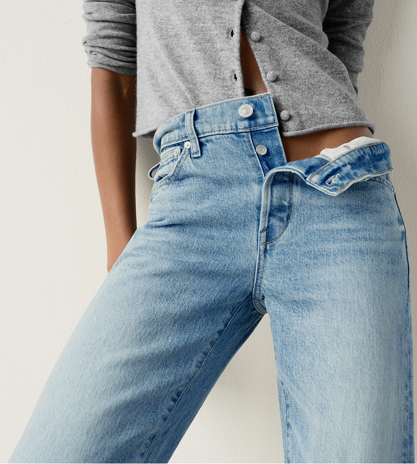 Wildly luxurious Japanese denim that forms to your body.