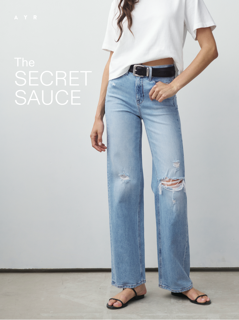 The Secret Sauce jean in Heirloom is BACK. Limited Release.
