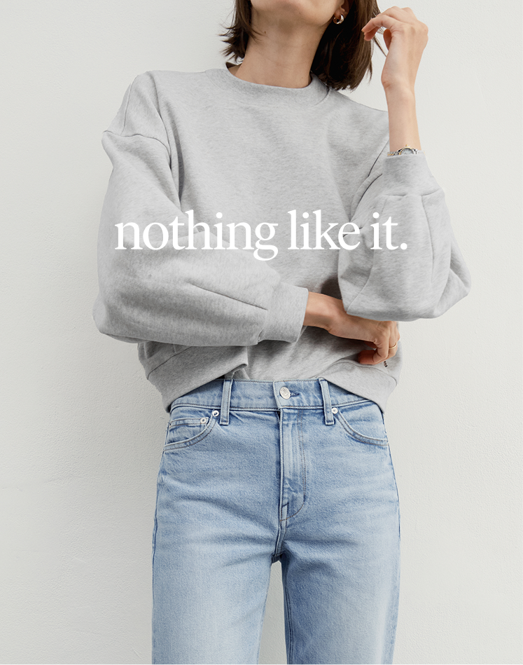 nothing like it. introducing: the locker sweatshirt.