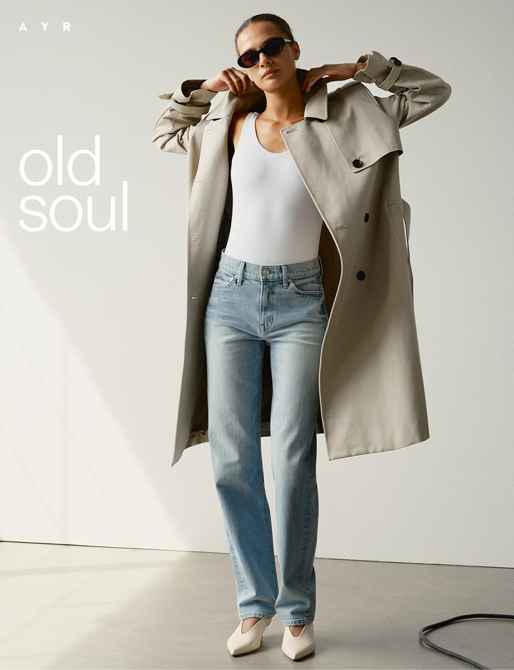old soul. the bud jean. made in l.a. denim.