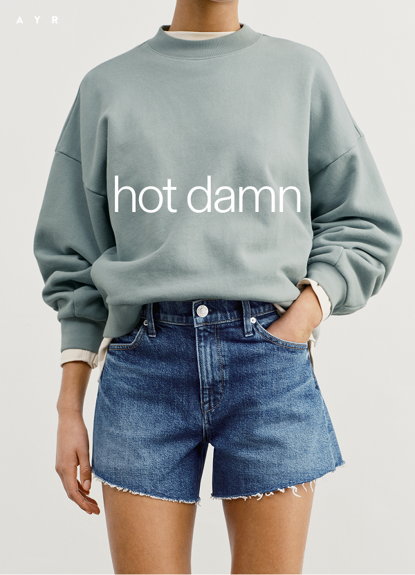 hot damn. the hotshot short. shop now.