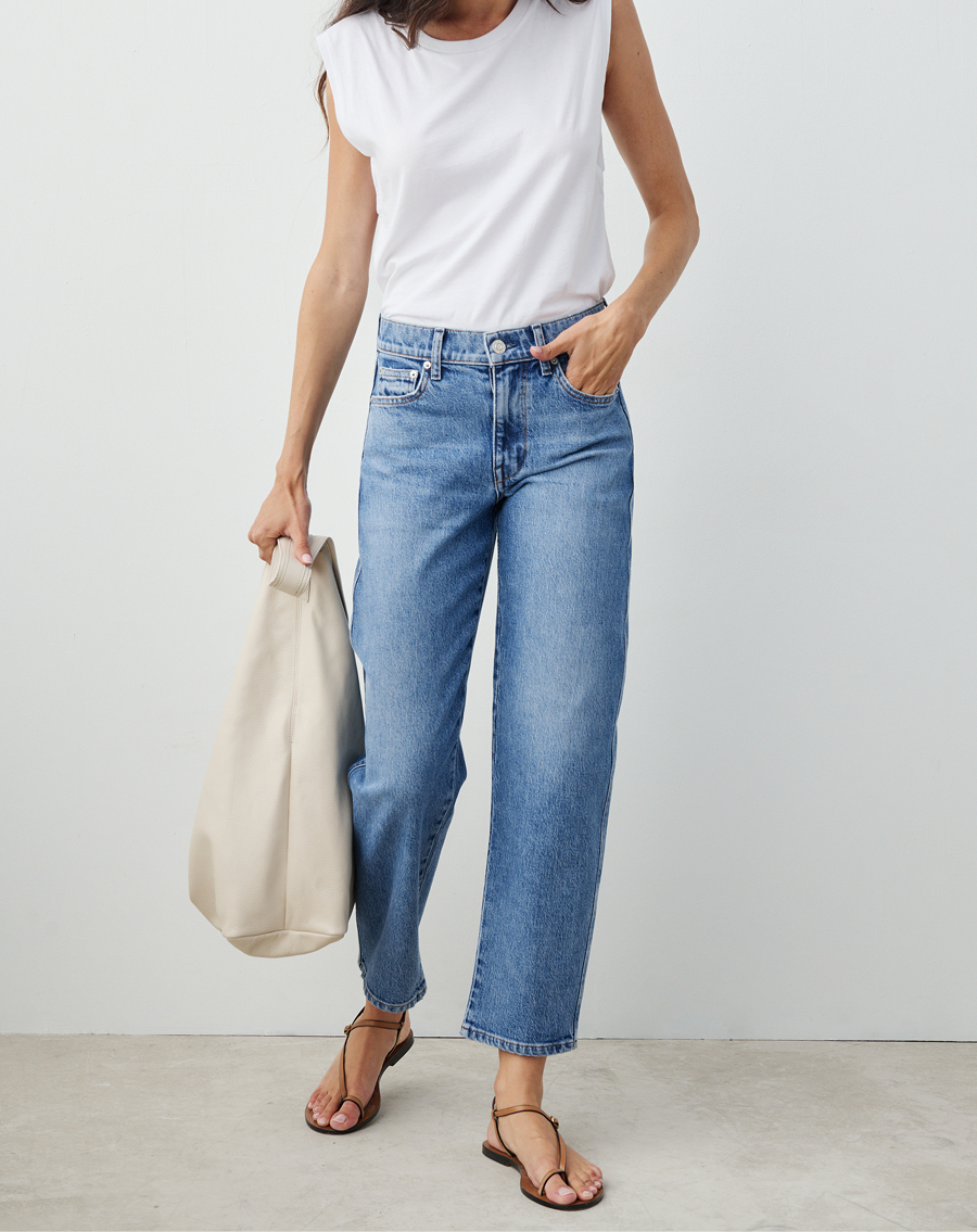 The Knockout jean in Moon Ride. Shop now.