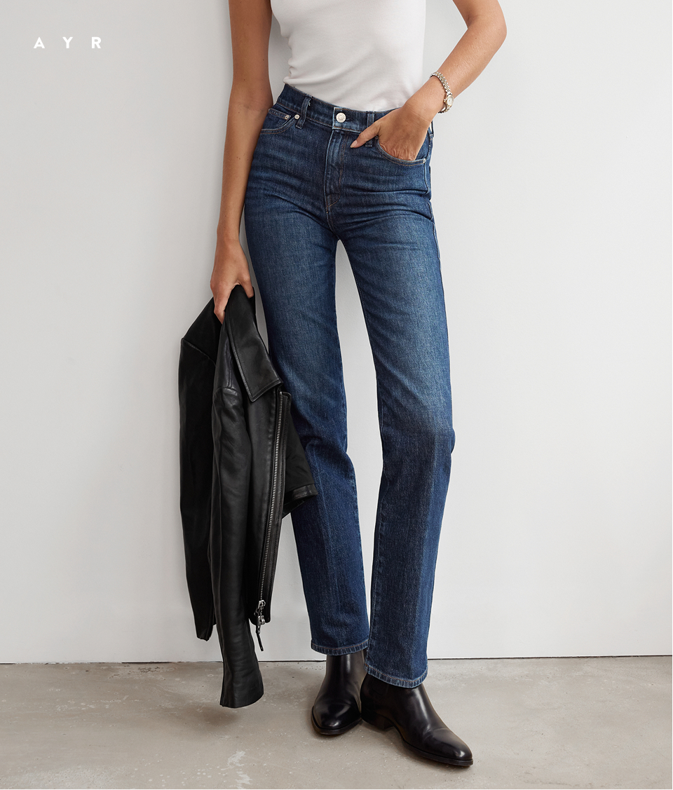 The Legend jean. Holds you in, lifts you up.