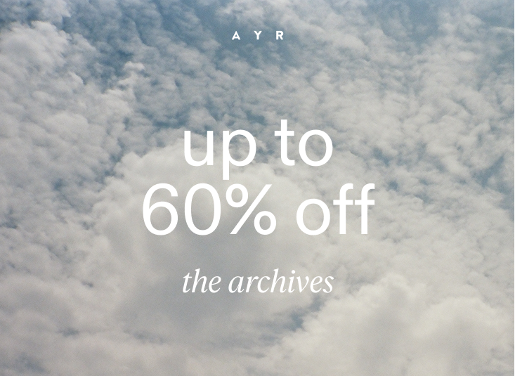 up to 60% off the archives. 