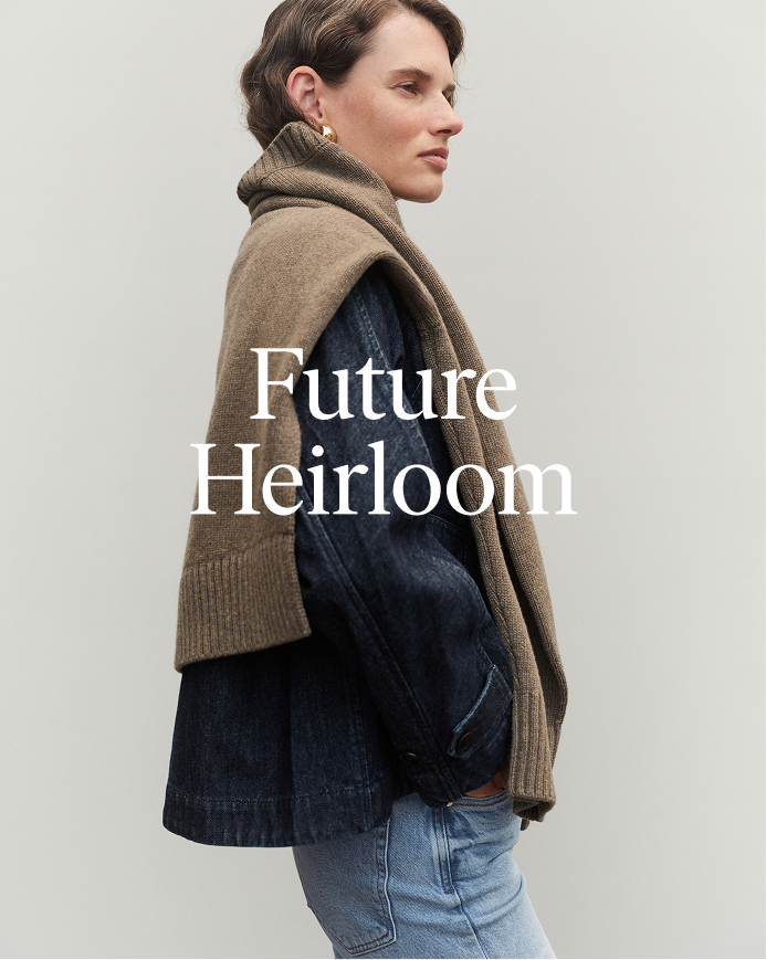 Future Heirloom. The Dash premium cotton jacket.