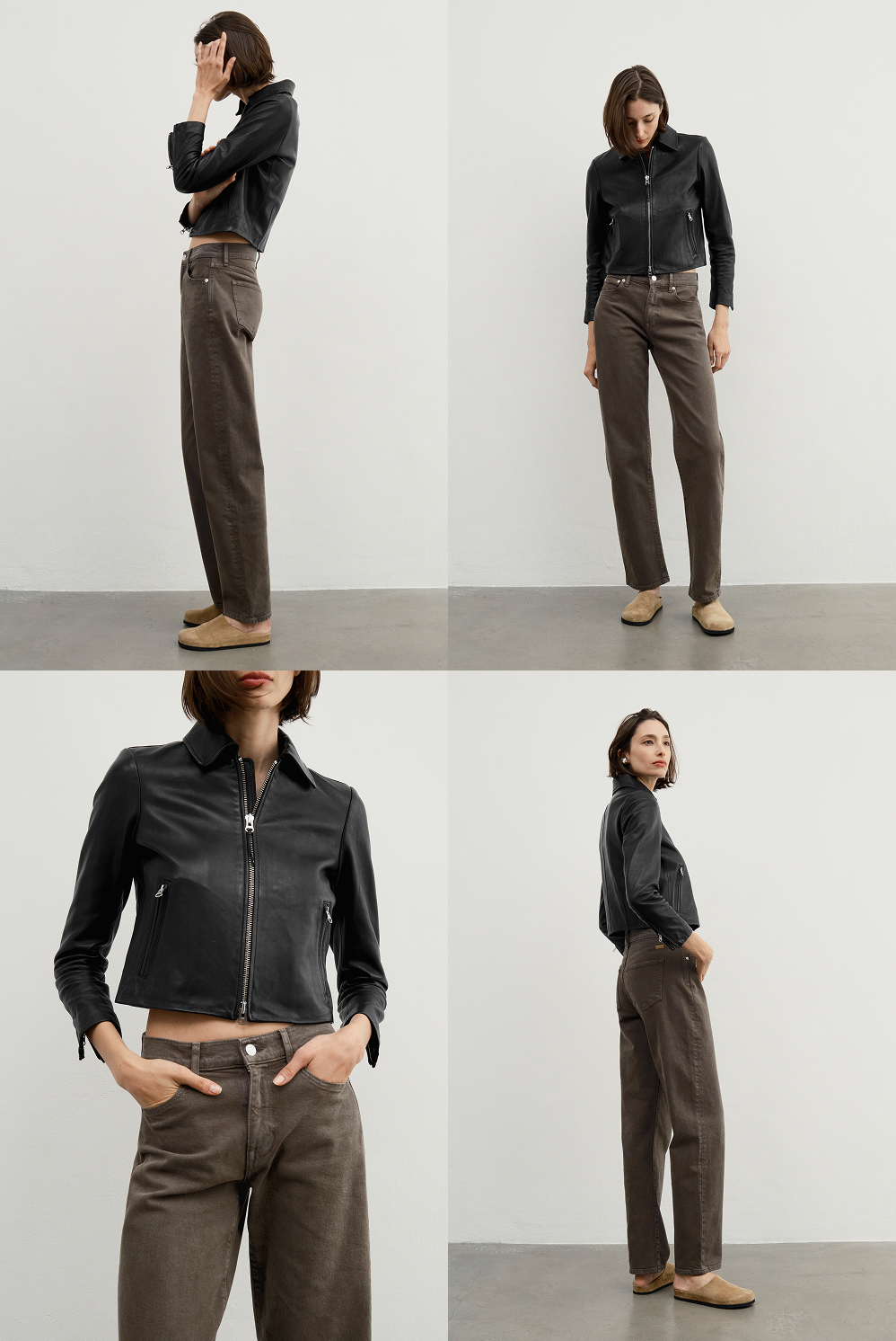 shown in cigar. garment-dyed stretch cotton in a versatile, rich brown.