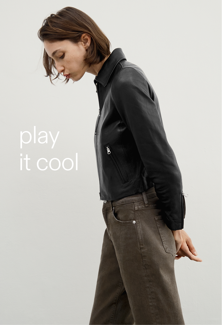 play it cool. shop the getup jean shop now.