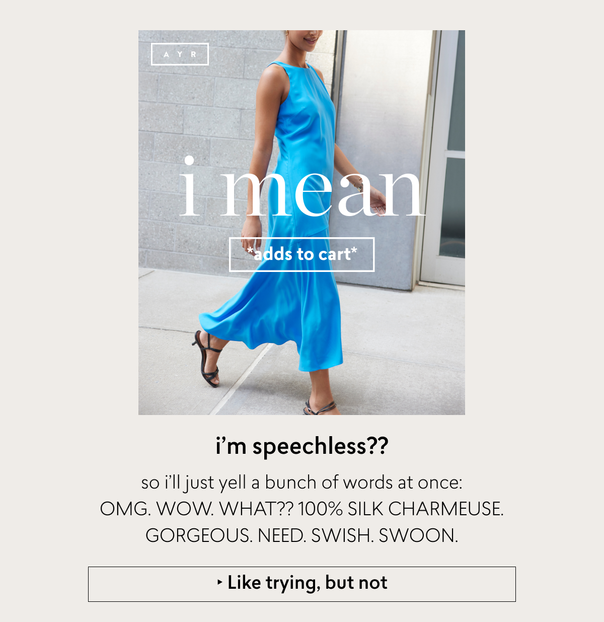this new dress = street style