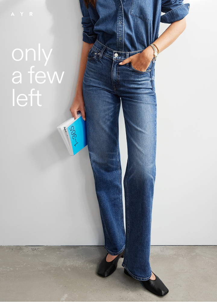 only a few left. the secret sauce jean in the wash stoked.