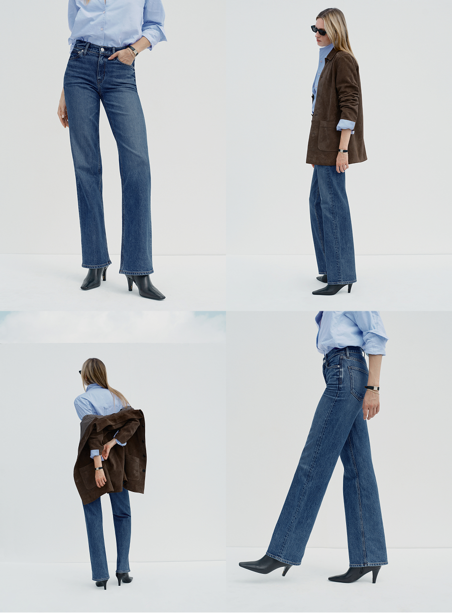 Shown in Babes wash.  Premium denim with the perfect amount of stretch. Our most universally-loved style.