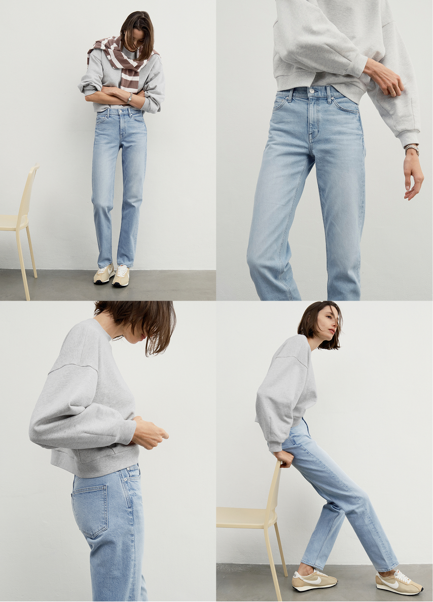 Shown in Zuko (Gray). Cut from our signature premium French Terry.