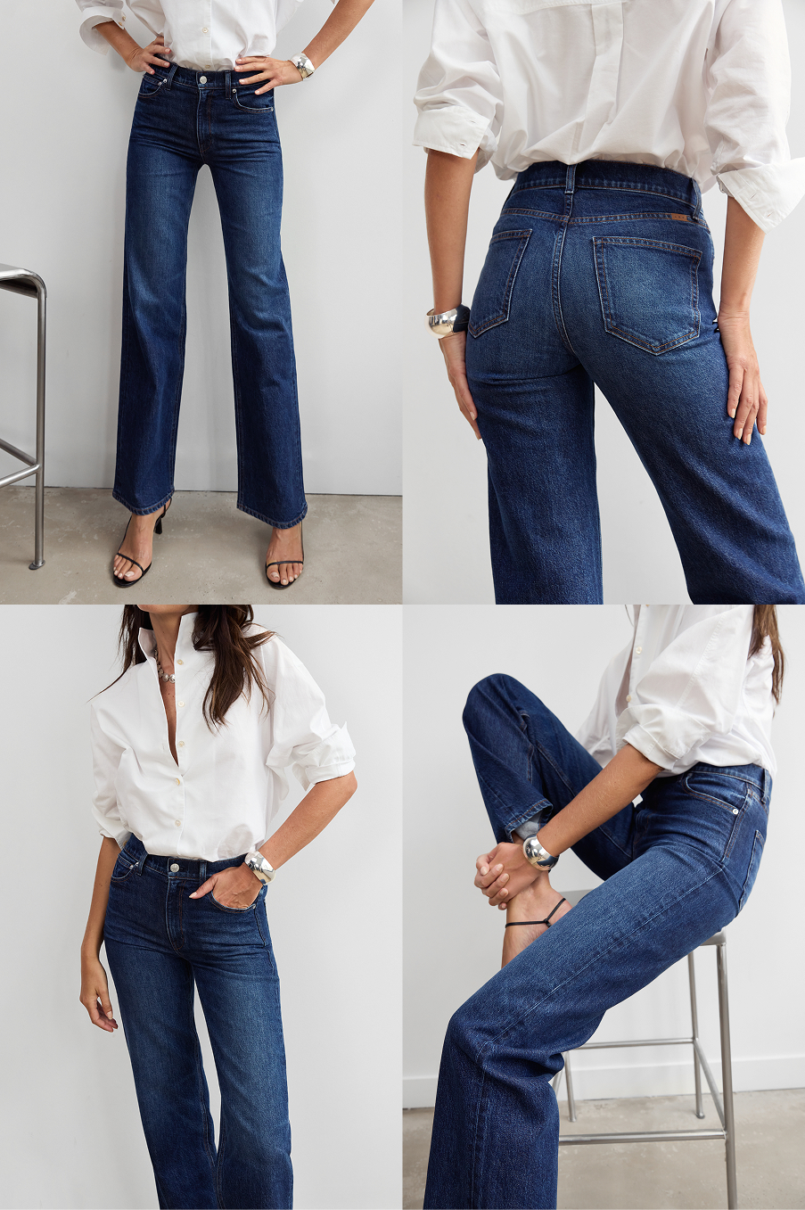 Shown in Underground Hustle. Our darkest wash. Ideal for when you need a dressy jean.