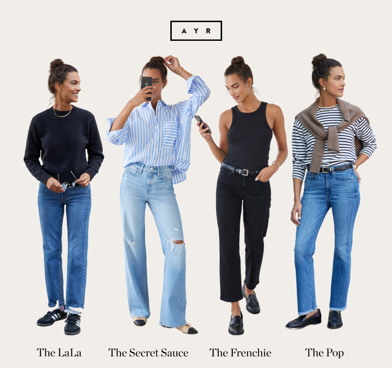 The Perfect Fit. Our Denim Guide