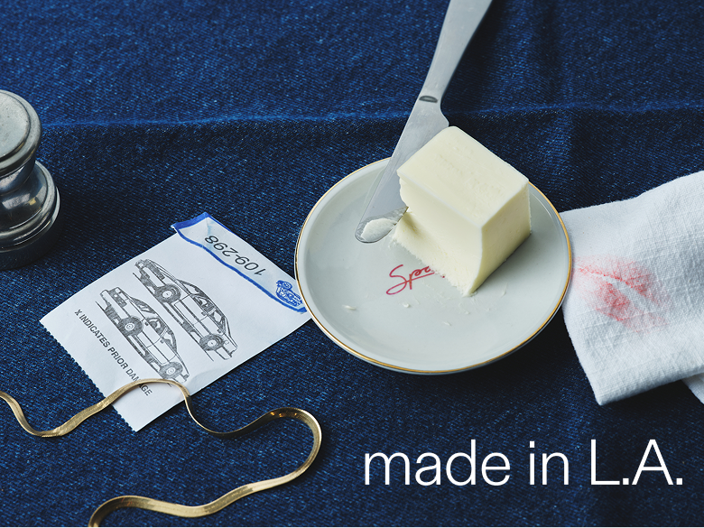 made in L.A. denim. shop now.