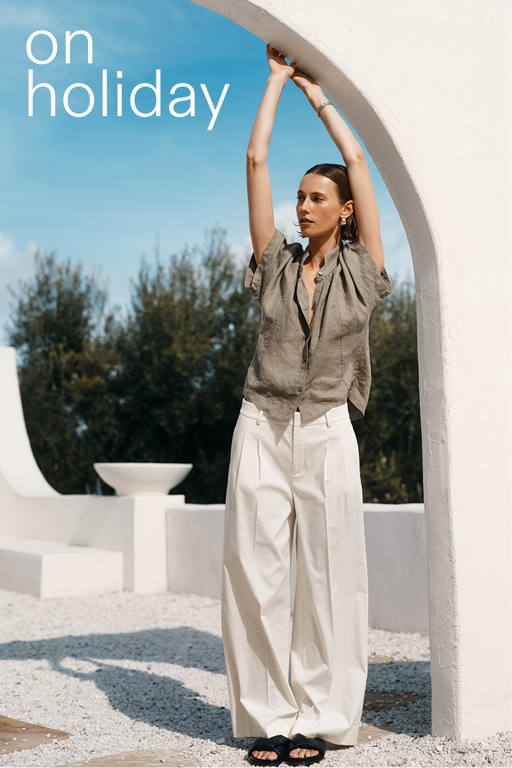 on holiday. Versatile oyster white. Ideal for high temps and cool nights.