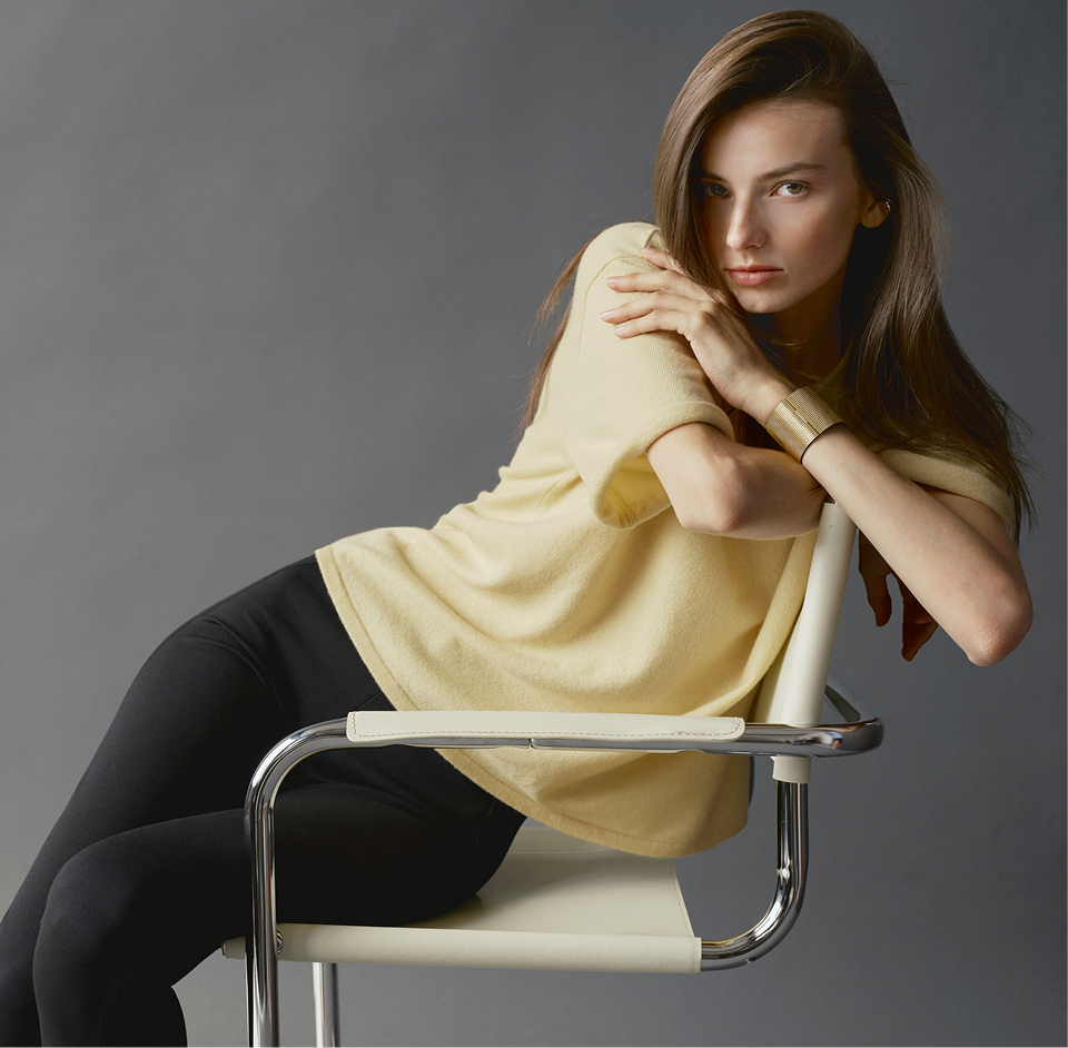 Easy to wear, elevates everything. Laidback luxury.