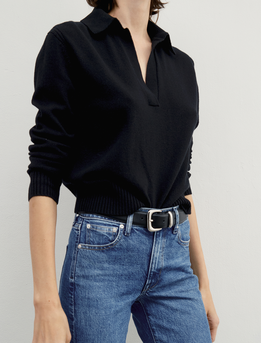 The Cashmere Polo. A year-round everyday decadence. Shop Now.