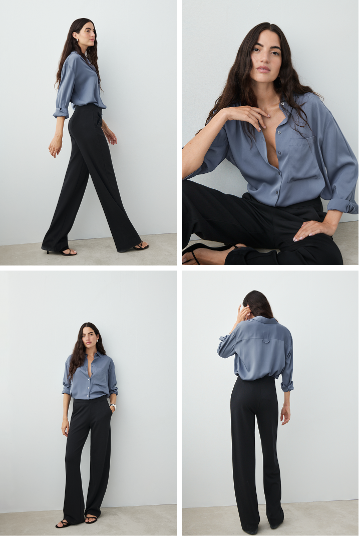 Cut from our signature blend of Peruvian pima cotton and premium modal. 