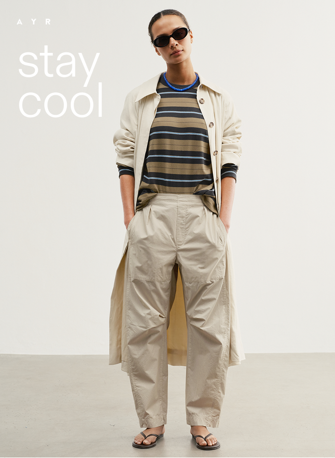 stay cool. the swish pant.