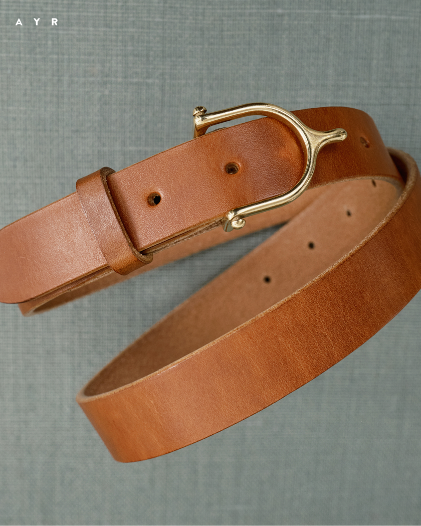 Introducing: The Tory Belt in Praline. A little bit of luxury for everyday wear.