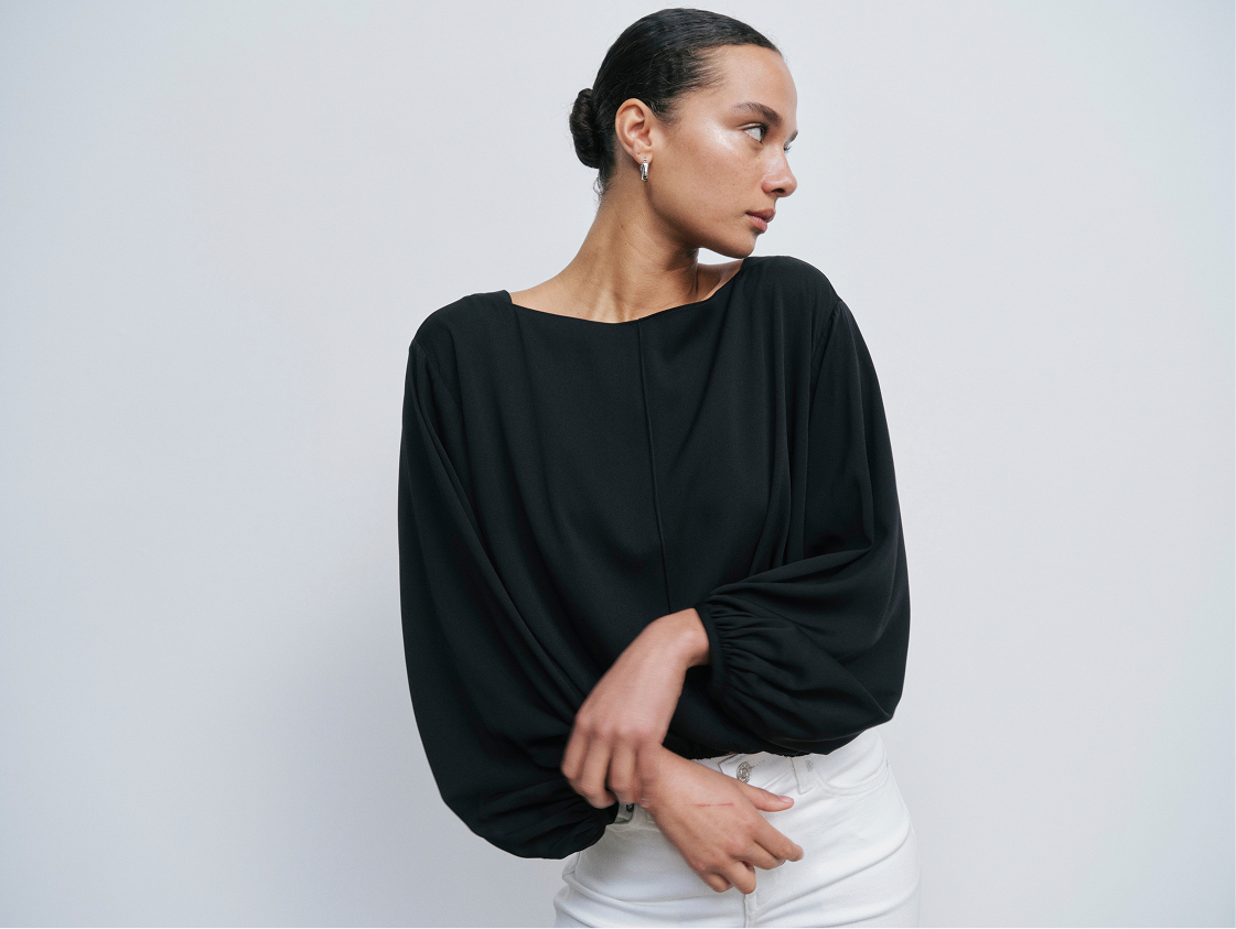 Wear the Corto top with The Stir in Blanc de Blanc ;) 